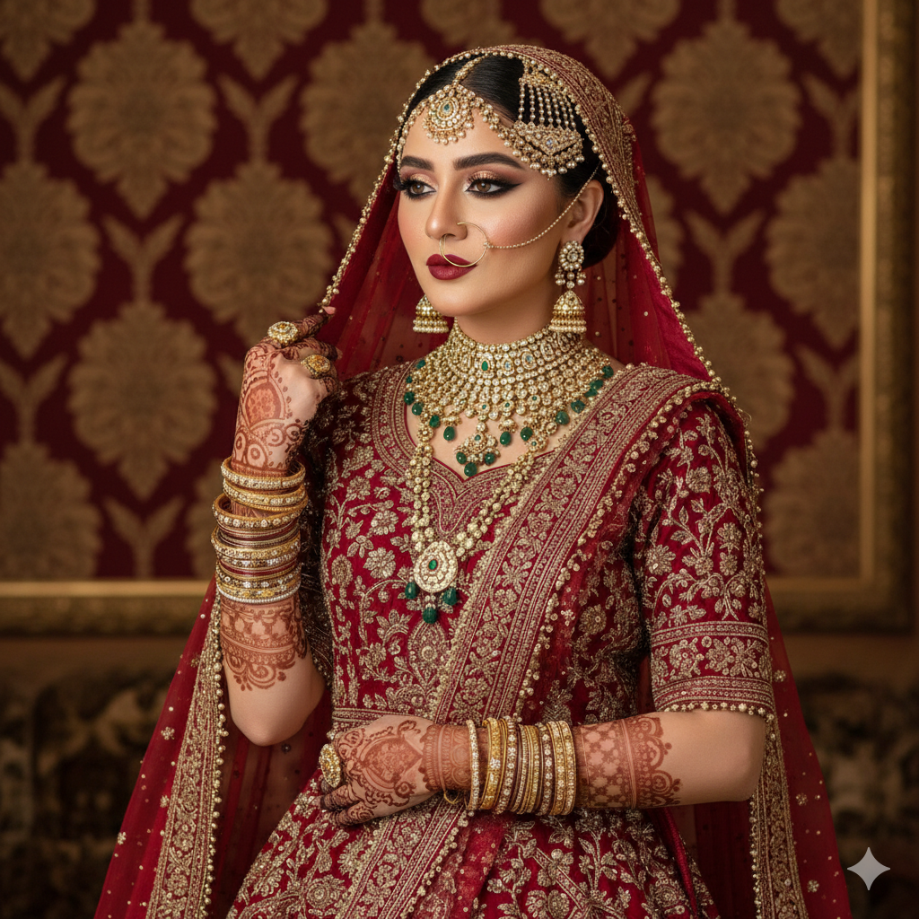 Traditional Barat Bride