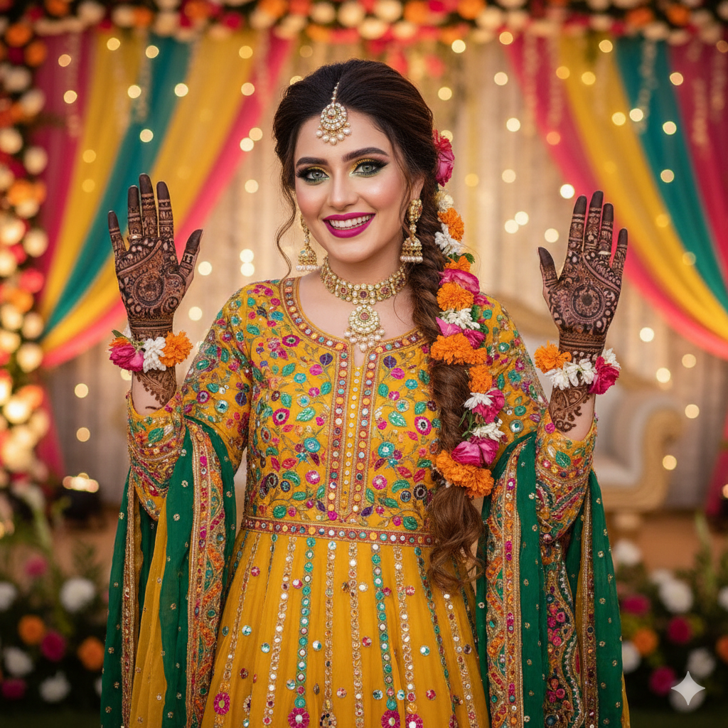 Mehndi Look